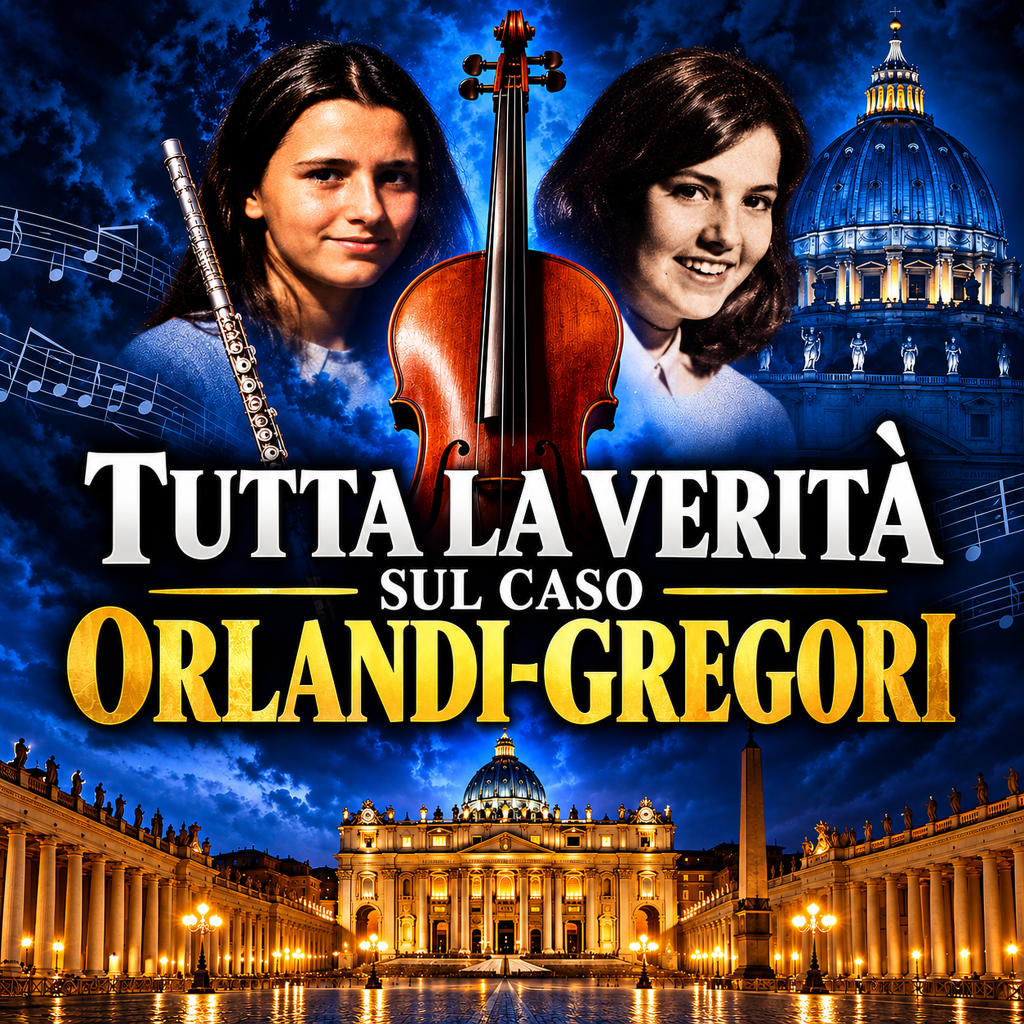 Copertina del podcast sulla scomparsa di Emanuela Orlandi e sulla testimonianza diretta di Marieclaire riguardo alle trattative per la sua liberazione.